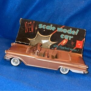 Vintage Brown Scale Model Car